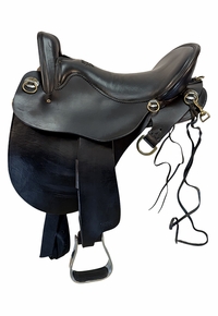16.5Inch Used Tucker River Plantation Endurance Saddle X Wide Tree T46