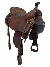 HOLD 2026/06/02e  16.5Inch Used Tucker Saddlery Trail Saddle Medium Tree