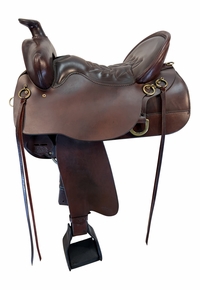 16.5Inch Used Tucker Trail Saddle Medium Tree 260