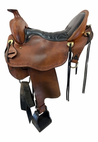 16.5Inch Used Tucker Trail Saddle Medium Tree 261