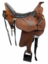 16.5Inch Used Tucker Trail Saddle Medium Tree 261