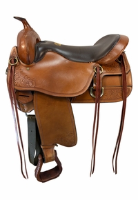 16.5Inch Used Tucker Trail Saddle Wide Tree 169