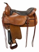 16.5Inch Used Tucker Trail Saddle Wide Tree 169