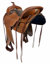 16.5Inch Used Tucker Trail Saddle Wide Tree 169