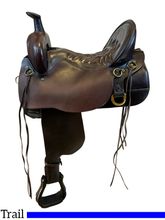 16.5Inch Used Tucker Trail Sadle 257 *Free Shipping*