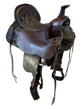 16.5Inch Used Tucker Trail Sadle 257 *Free Shipping*