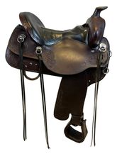 16.5Inch Used Tucker Wanderer Trail Saddle 295 *Free Shipping*