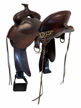 SOLD 2026/07/27j  16.5Inch Used Tucler Trail Saddle Medium Tree 260