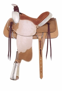 16" American Saddlery Rodeo All Around Roping Saddle 759