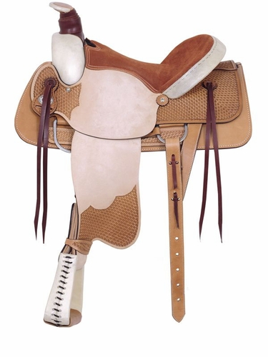 16" American Saddlery Rodeo All Around Roping Saddle 759