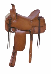 16" American Saddlery Tucson Rancher Saddle 763