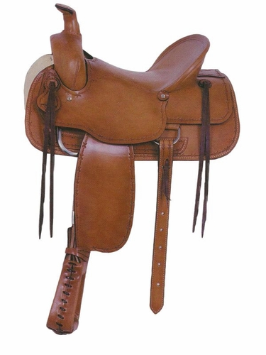 16" American Saddlery Tucson Rancher Saddle 763