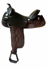 16" Big Horn Cordura Gaited Horse Saddle High Withers 257