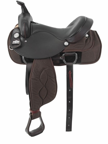 16" & 17" Big Horn Cushion Flex Tree Saddle 288