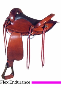 16" Big Horn Flex Tree Endurance Saddle 804