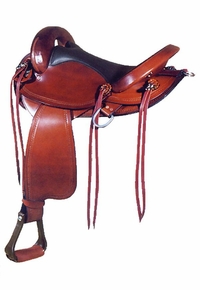 16" Big Horn Flex Tree Endurance Saddle 804