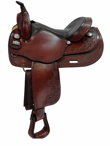 16" Big Horn Haflinger/Mutton Withered Short Back Horse Saddle 1681