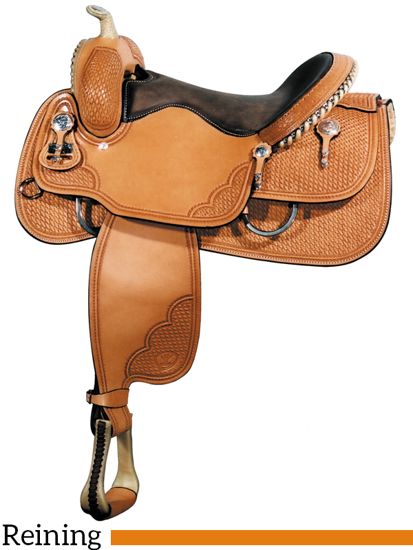 16" Big Horn Reining Saddle 849