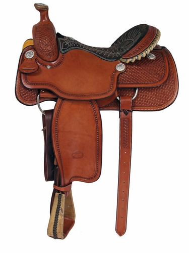 15.5" to 17" Billy Cook Nebraska Rancher Saddle 2800