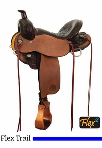 16" Circle Y Creedmore Flex2 Trail Saddle 2384 SAVE $249 CLEARANCE