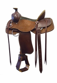 16� Crates Cheyenne Ranch Roper Saddle 7211-PR