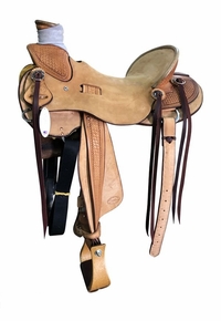SOLD 2025/09/15 16" HR Hud Roberts Staci Wade Ranch Saddle 780 SAVE $70 CLEARANCE