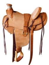 16 inch DP Saddlery DP Wade QH 16inch Natur Saddle 8098-3229