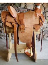 16 inch DP Saddlery DP Wade QH 16inch Natur Saddle 8098-3229