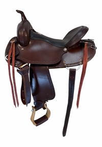 16 inch HR Hud Roberts Mule Saddle 394H SAVE $150 CLEARANCE