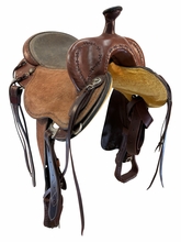 16 Inch Martin Saddlery Clinton Anderson Autographed Aussie Down Under Aussie Saddle Medium Tree