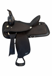 16 Inch Used Abetta Cordura All Around Saddle Wide Tree 20515