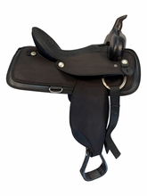 16 Inch Used Abetta Cordura All Around Saddle Wide Tree 20515