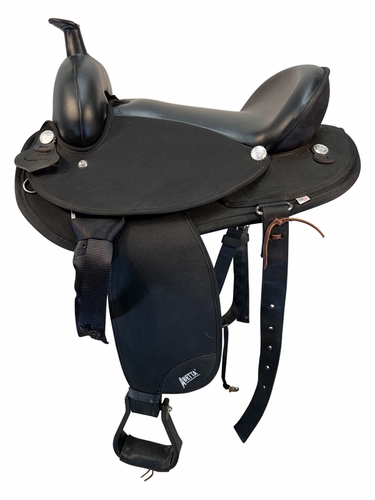 16 Inch Used Abetta Cordura Trail Saddle 20537-7