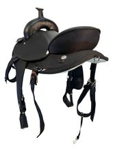 16 Inch Used Abetta Cordura Trail Saddle 20537-7
