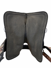16 Inch Used Abetta Cordura Trail Saddle Wide Tree