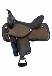16 Inch Used Abetta Corura All Around Saddle Wide Tree   205150w-6