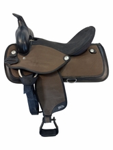 16 Inch Used Abetta Corura All Around Saddle Wide Tree 205150w-6
