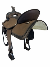 16 Inch Used Abetta Corura All Around Saddle Wide Tree 205150w-6