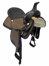16 Inch Used Abetta Corura All Around Saddle Wide Tree 205150w-6