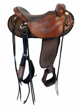 16 Inch Used About the Horse Cordura Endurance Saddle Medium Tree