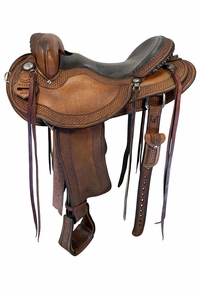 16 Inch Used About the Horse Endurance Saddle Medium Tree