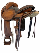 16 Inch Used About the Horse Endurance Saddle Medium Tree