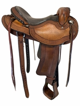 16 Inch Used About the Horse Endurance Saddle Medium Tree