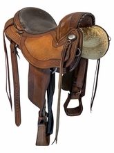 16 Inch Used About the Horse Endurance Saddle Medium Tree