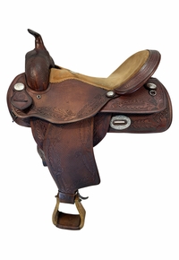 16 Inch Used Alamo Trail Saddle