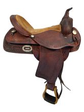 16 Inch Used Alamo Trail Saddle