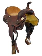 16 Inch Used Alamo Trail Saddle