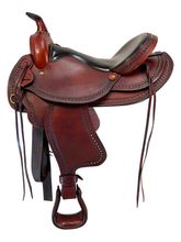 16 Inch Used American Saddlery Austin Arabain Trail Saddle 921