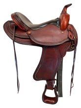 16 Inch Used American Saddlery Austin Arabain Trail Saddle 921