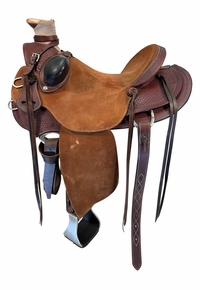 SOLD 2025/09/18 16 Inch Used Arrowhead Wade Ranch Saddle
